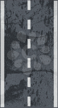 Royalty Free Clipart Image of an Asphalt Road Texture