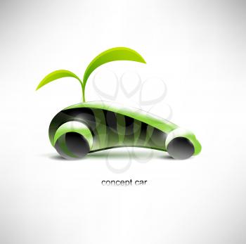 Eco car concept.