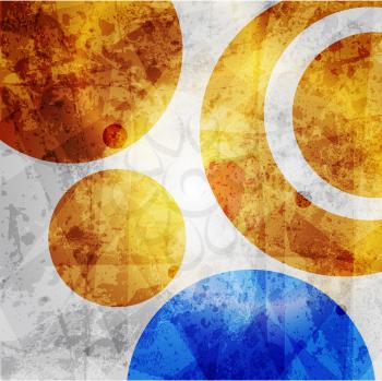 abstract high-tech graphic design circles pattern background
