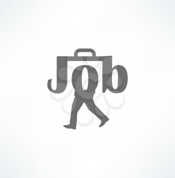 Jobs. Conceptual illustration.