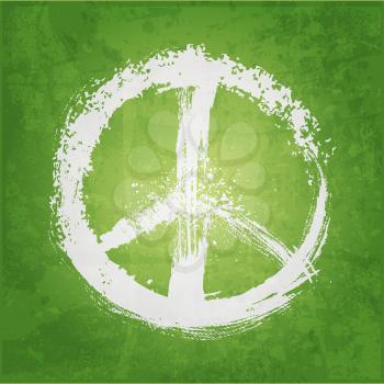 illustration of peace sign