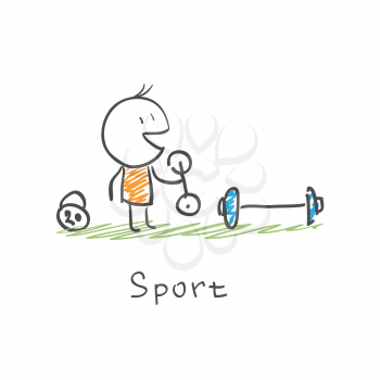 Man in sports