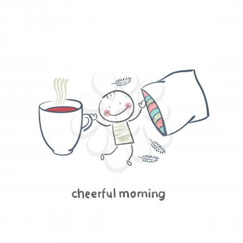 Cheerful morning