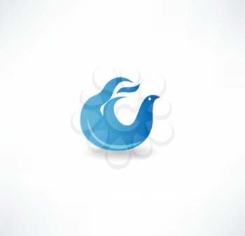 blue bird icon