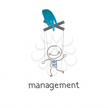 Management. Illustration.