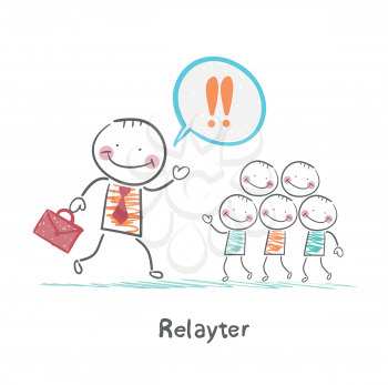 Relayter praise products to the people