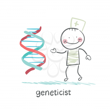 geneticist says about the genes