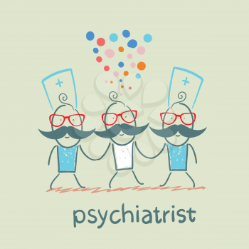 Psychiatrists go to the patient, which is crazy