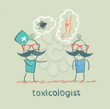 toxicologist said the poison spider patient