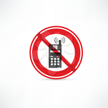 phone use is prohibited icon