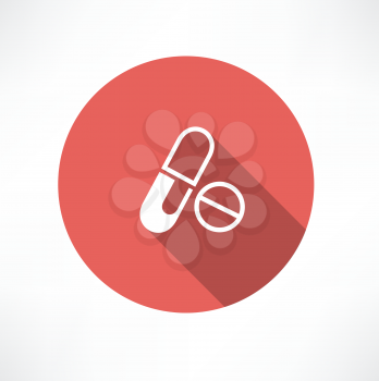 Tablets and pills Icon