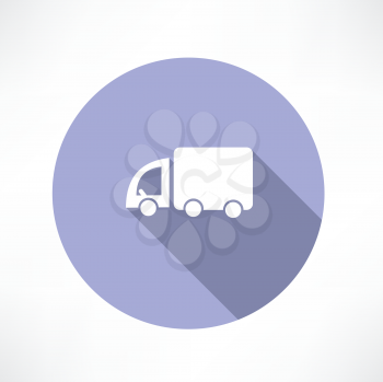 Truck transport icon