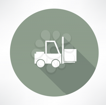 Fork lift icon