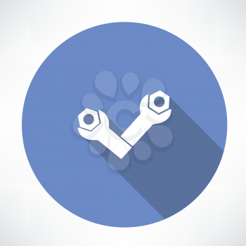 wrenches and bolts icon icon