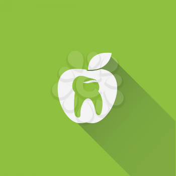 tooth apple icon