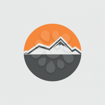 Mountain icons 