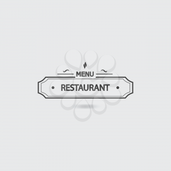 Restaurant menu icon 