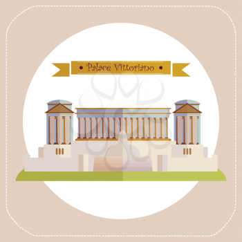 Rome Palace Vittoriano icon