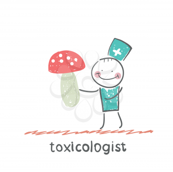 Toxicologist keeps fungus