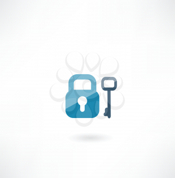 lock with key icon