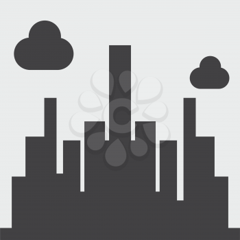 city ​​silhouette icon