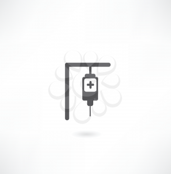 Medical dropper web icon