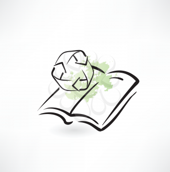 book recycle icon