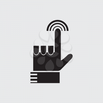 Touch gesture icon