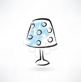 table-lamp grunge icon