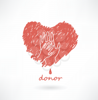 Blood Donation Concept Illustration