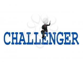 Sitting Over a Challenge to Achieve Success