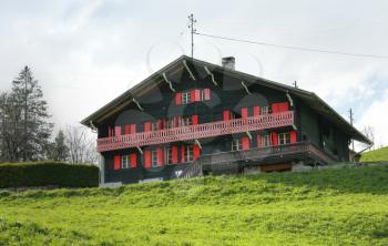 Typical swiss house 