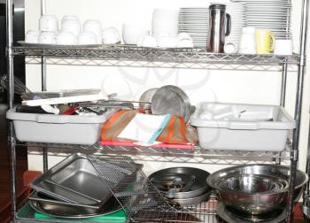 Variety of kitchen utensils on counter