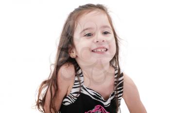 Royalty Free Photo of a Happy Little Girl