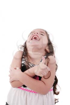 Royalty Free Photo of a Laughing Girl
