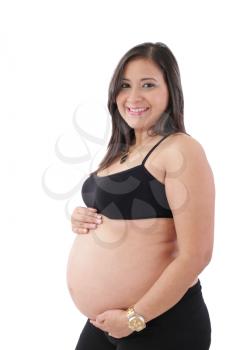 Royalty Free Photo of a Young Pregnant Woman