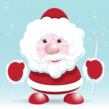 Royalty Free Clipart Image of Santa Clause