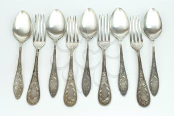 Royalty Free Photo of Antique Cutlery