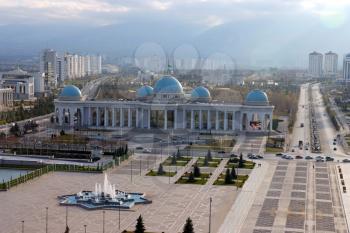 Royalty Free Photo of a Building in Turkmenistan