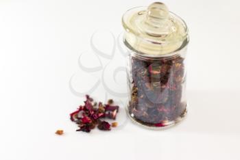 Royalty Free Photo of a Jar of Herbs