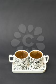 Royalty Free Photo of Cups of Coffee
