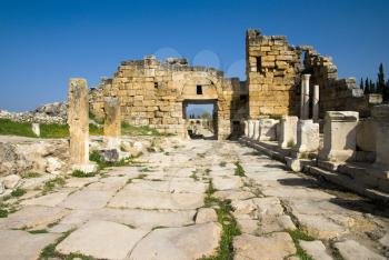 Royalty Free Photo of Ruins in Turkey