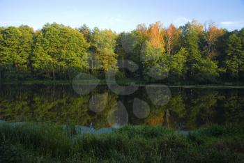 Royalty Free Photo of an Autumn Landscape