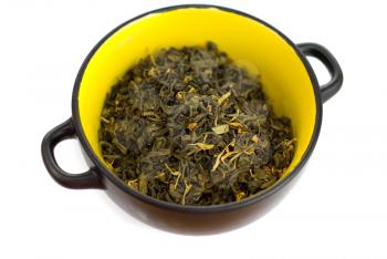 Royalty Free Photo of a Bowl of Dried Tea