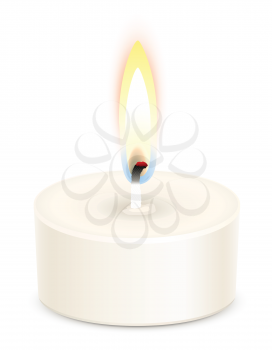 Royalty Free Clipart Image of a Tealight