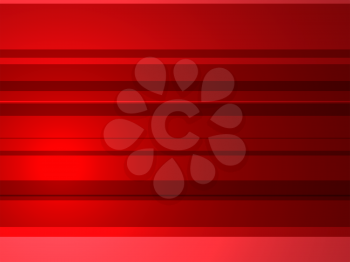 Red horizontal stripes background with light effect.