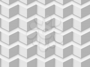 White triangle textured wall vector background. 