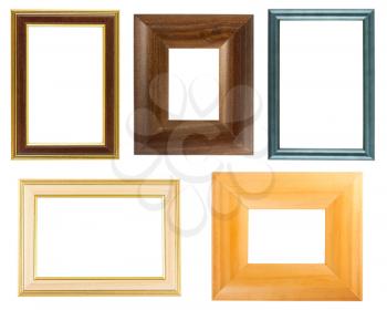Royalty Free Photo of a Collection of Decorative Frames