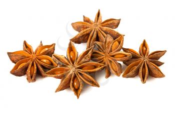 Royalty Free Photo of a Group of Anise Stars
