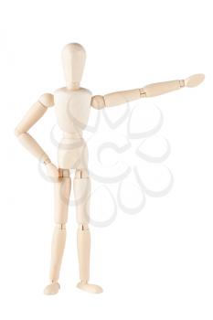 Royalty Free Photo of a Wooden Mannequin